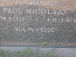? Paul Nicolaas 1939-1972