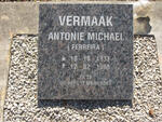 VERMAAK Antonie Michael  1933-1998
