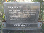 VERMAAK Benjamin 1918-1996