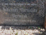 VERMAAK Johannes Cornelius 1886-1945