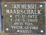 MAARSCHALK Jan Henri 1972-2005