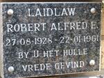 LAIDLAW Robert Alfrede 1928-1961