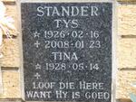 STANDER Tys 1926-2008 & Tina 1928 -