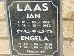 LAAS Jan 1916-1982 & Engela 1920-2012