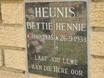 HEUNIS Hennie 1933- & Bettie 1935-