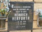 HERFURTH Heinrich 1926-1997