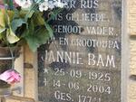 BAM Jannie 1925-2004