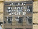 SCHOLTZ Annatjie 1924-1999