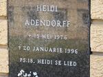 ADENDORFF Heidi 1976-1996