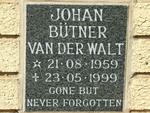 WALT Johan Butner, van der 1959-1999
