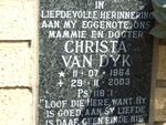DYK Christa, van 1964-2003