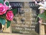 VILJOEN Susanna Johanna 1926-2011