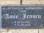 JENSEN Amie 1922-2005