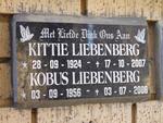 LIEBENBERG Kittie 1924-2007 :: LIEBENBERG Kobus 1956-2006