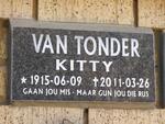 TONDER Kitty, van 1915-2011