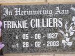 CILLIERS Frikkie 1927-2003