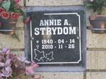 STRYDOM Annie A. 1940-2010