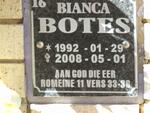BOTES Bianca 1992-2008