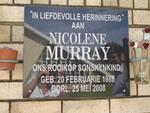 MURRAY Nicolene 1988-2008