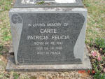 CARTE Patricia Felicia 1944-1998