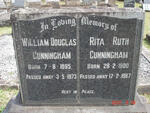 CUNNINGHAM William Douglas 1895-1973 & Rita Ruth 1900-1987