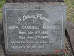 HODGES John Samuel 1880-1947