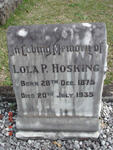 HOSKING Lola P. 1875-1935