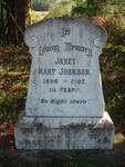 JOHNSON Janet Mary 1896-1907