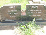 HOPE Eric Mitford 1916-1971 & Elizabeth Herlena 1927-1998