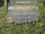 CAMPBELL Catherine Jane 1880-1968