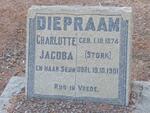 DIEPRAAM Charlotte Jacoba nee STORK 1874-1901 :: DIEPRAAM ? -1901