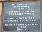 LOGGERENBERG Jacobus Johannes, van 1931-2011