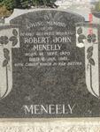 MENEELY Robert John 1870-1961