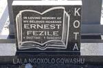 KOTA Ernest Fezile 1945-2012