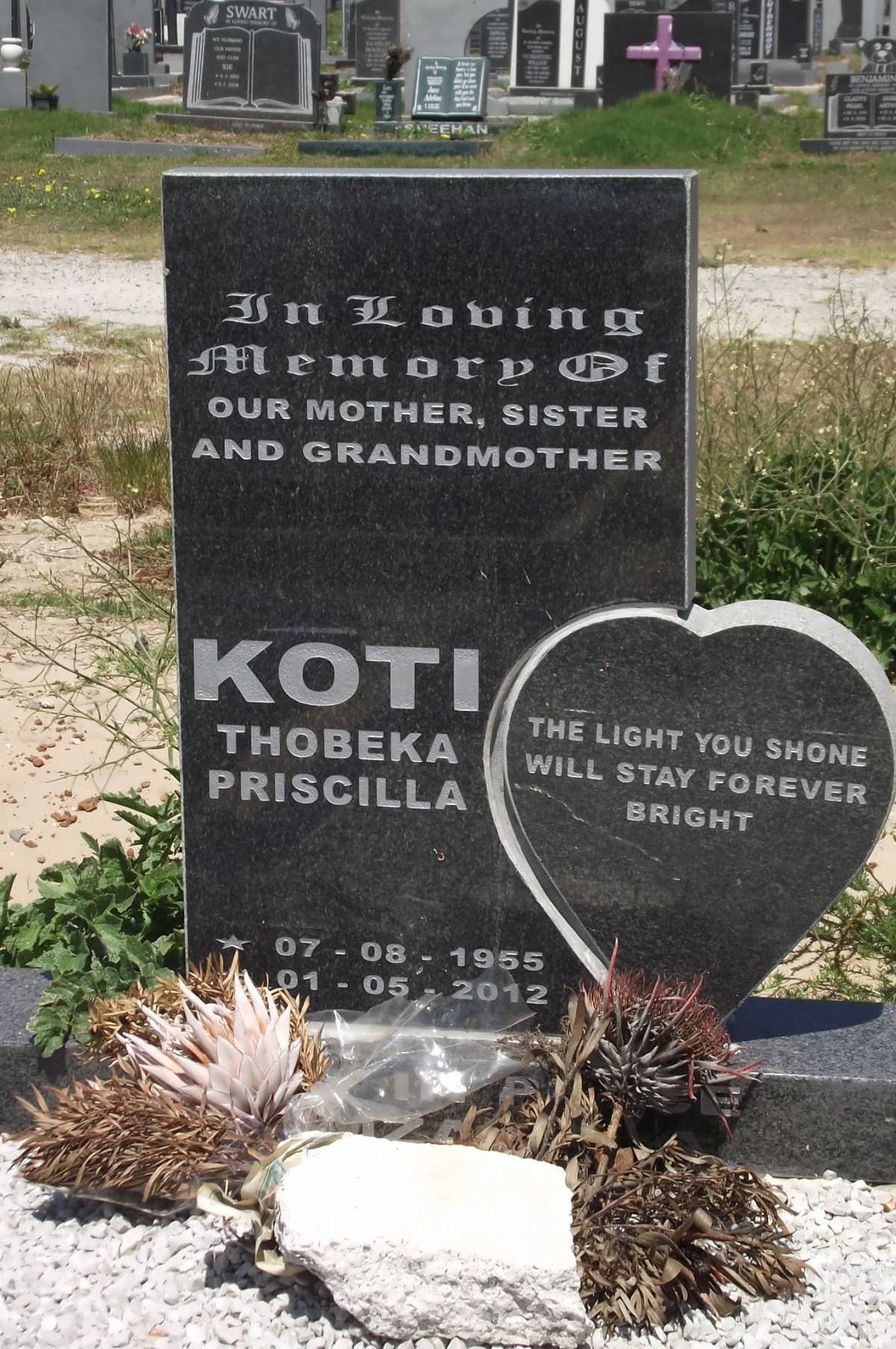 KOTI Thobeka Priscilla 1955-2012