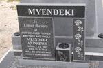 MYENDEKI Mlindeli Andrews 1951-2012