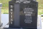 SEYISI Buyisile James 1954-2012