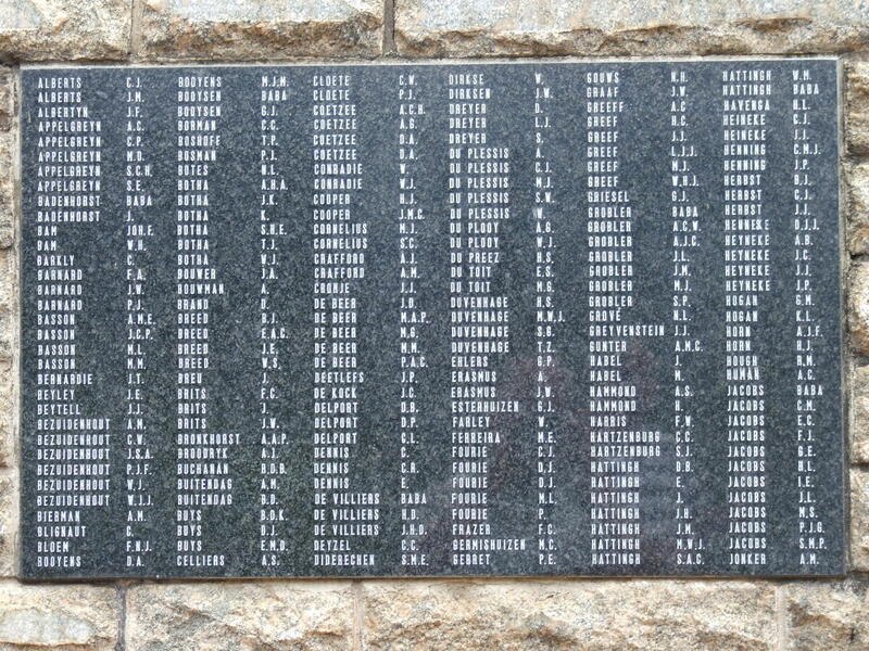 09. Memorial plaque of names of persons who died in the Concentration camp