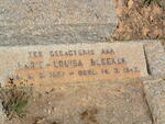 BLEEKER Marie-Louisa 1937-1942
