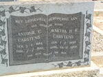 CARSTENS Antonie C. 1884-1942 & Martha H.R. 1890-1960
