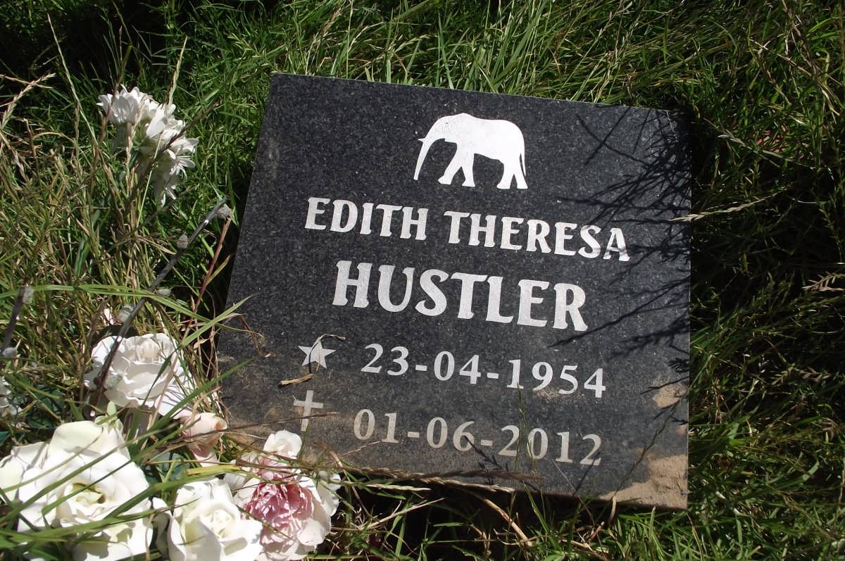 HUSTLER Edith Theresa 1954-2012