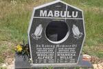 MABULU Mxolisi Alfred 1925-2006 & Nyameka Millie 1936-2012