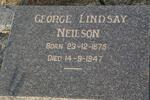 NEILSON George Lindsay 1875-1947