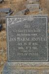 JOOSTE Jan Harm 1895-1951