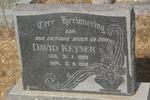 KEYSER David 1896-1959