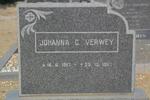 VERWEY Johanna G. 1917-1967