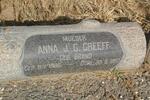 GREEFF Anna J.C. nee BRAND 1886-1967