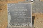 SPUY Hester Elizabeth, van der 1888-1959