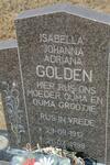 GOLDEN Isabella Johanna Adriana 1912-1998