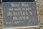 OLIVIER Hercules S. 1891-